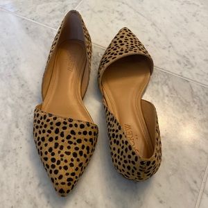 J crew flats size 6 cheetah print